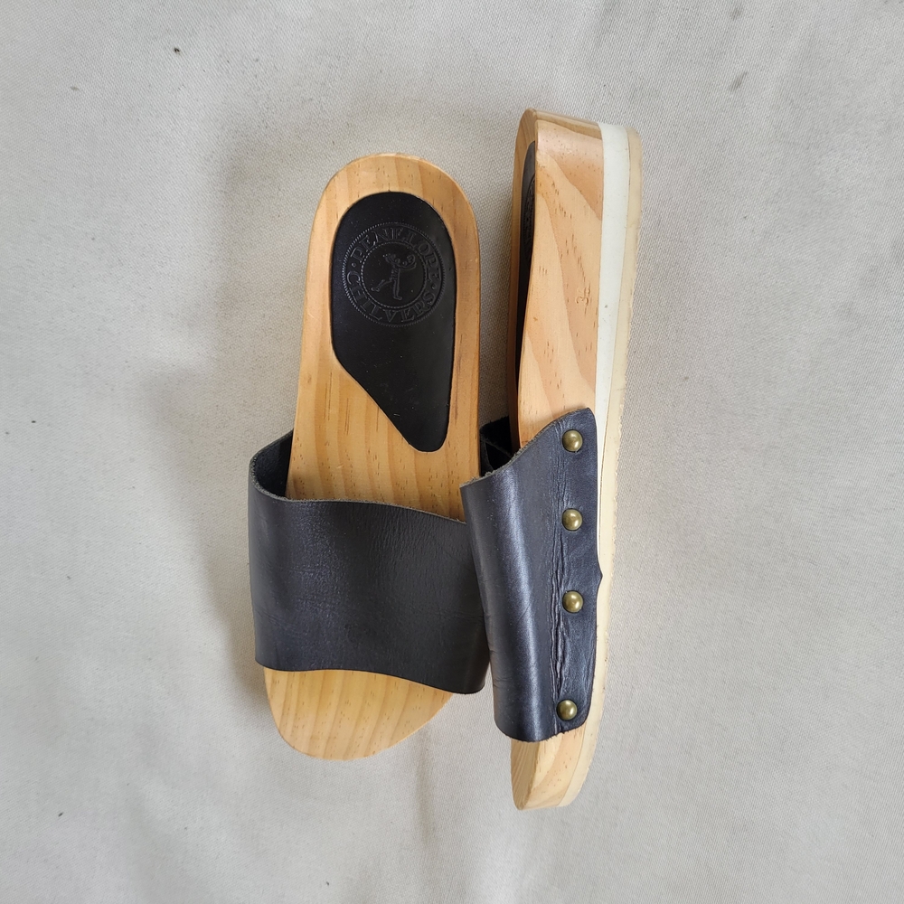 Penelope Chilvers Wooden Clog Sandal 36